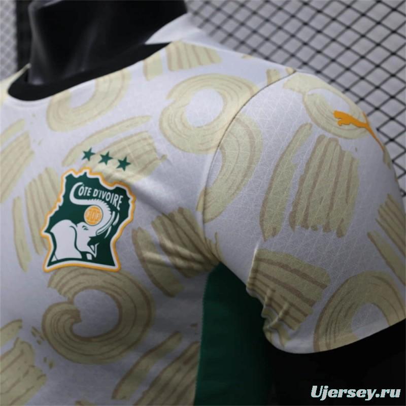 24/25 Player Version Ivory Coast Away Jersey