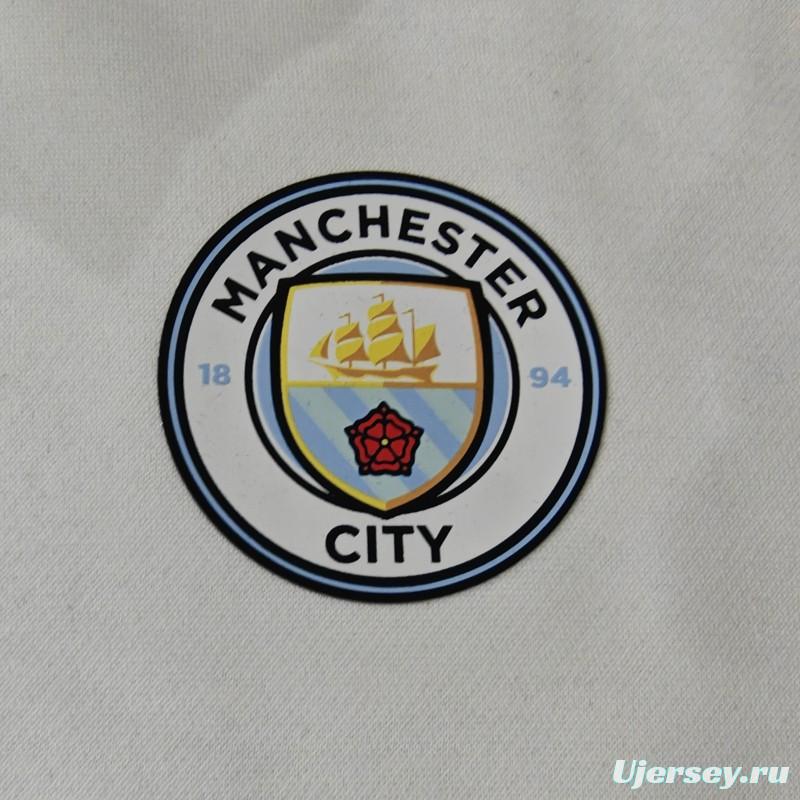 24/25 Manchester City Navy/Red/Black/Beige/Grey Hoodie WIth Black Badge