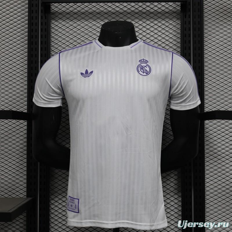 Player Version 25/26 Real Madrid White Icon Jersey