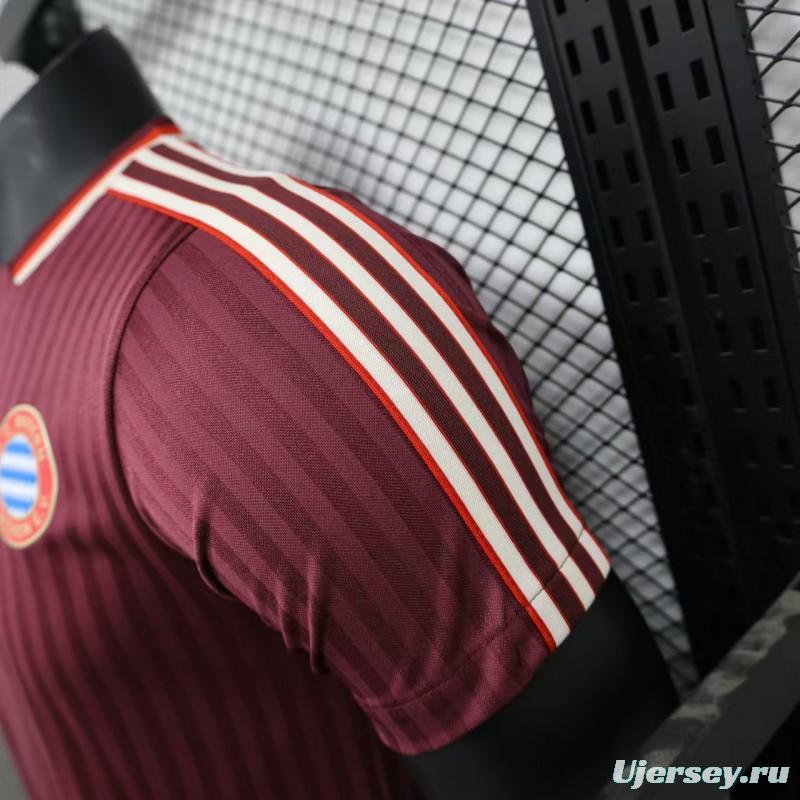 Player Version 25/26 Bayern Munich Icon Wine Jersey