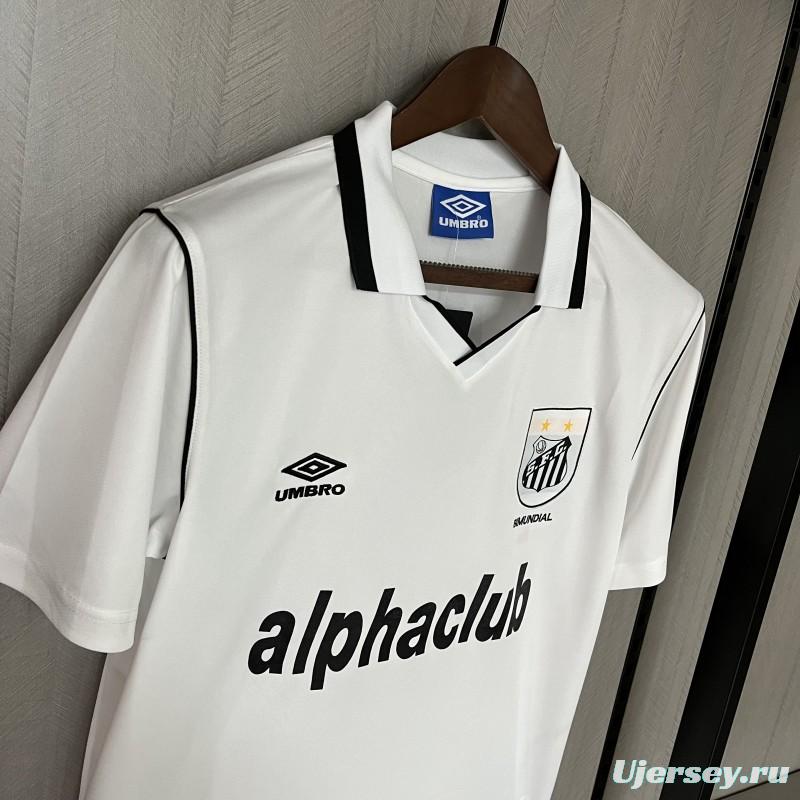 2001 Retro Santos Home Jersey