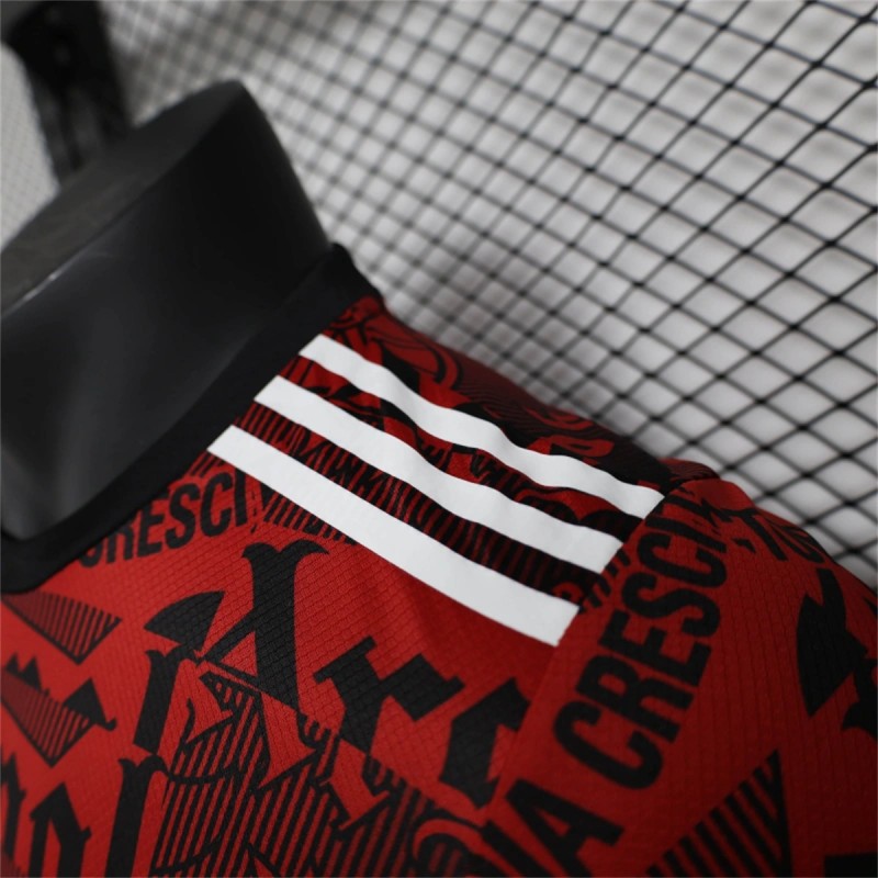 25/26 Player Version Arsenal Adidas Original Training Red/Black Jersey