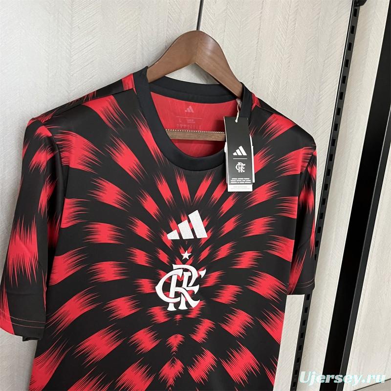 25/26 Flamengo Pre-match Jersey S-XXXXL