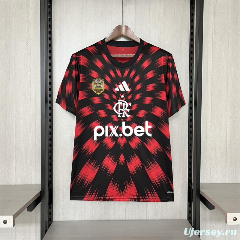 25/26 Flamengo Pre-match All Sponsor S-XXXXL