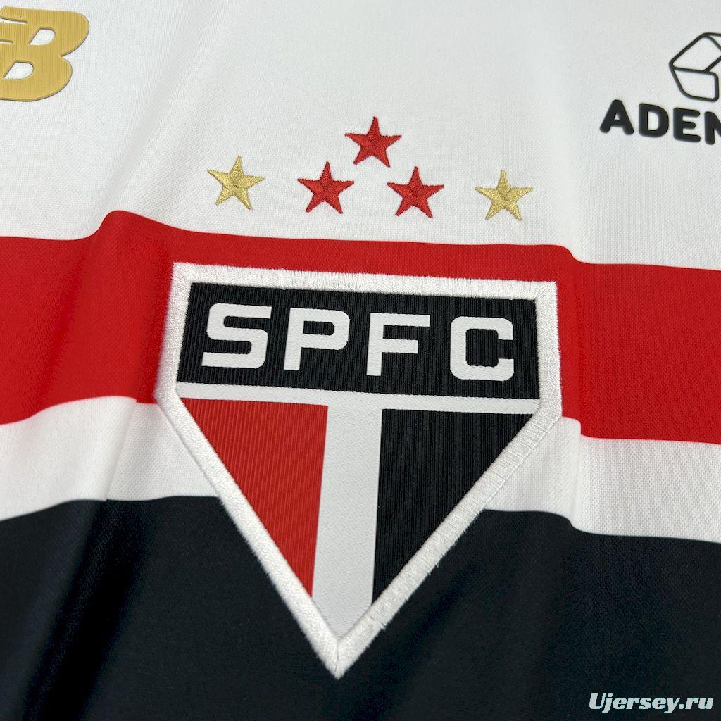 25/26 Sao Paulo Home Jersey