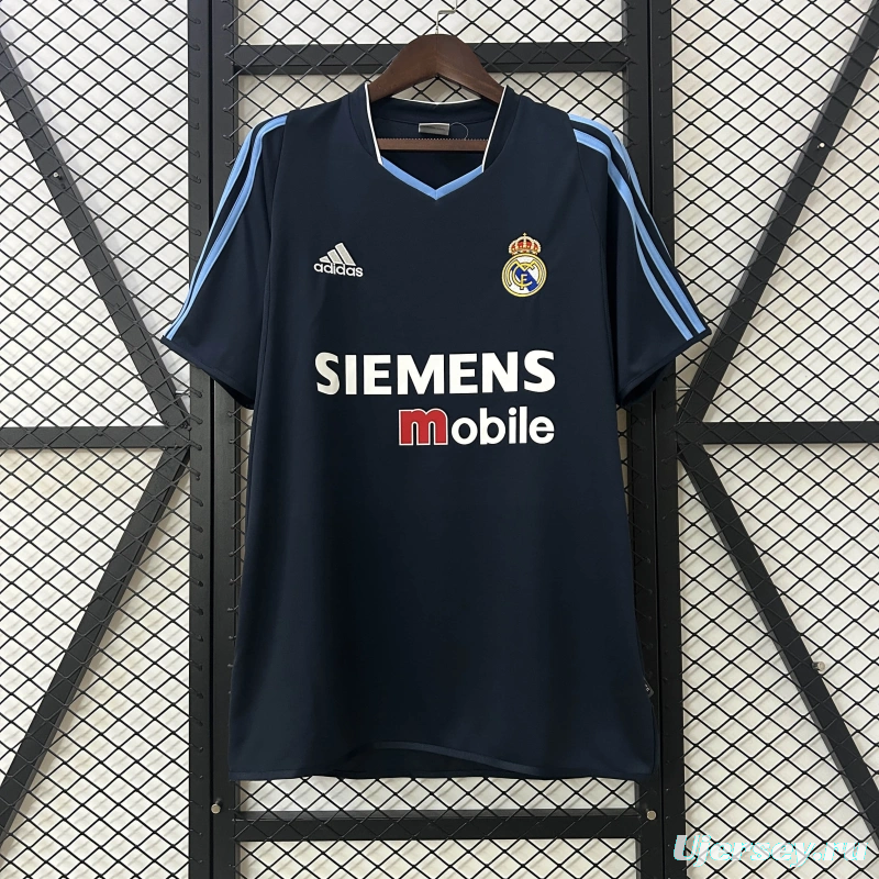 03/04 Retro Real Madrid Away Jersey