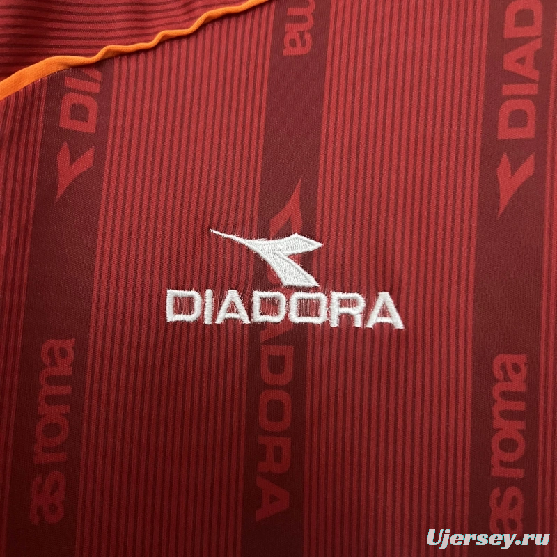 99/00 Retro Roma Home Jersey