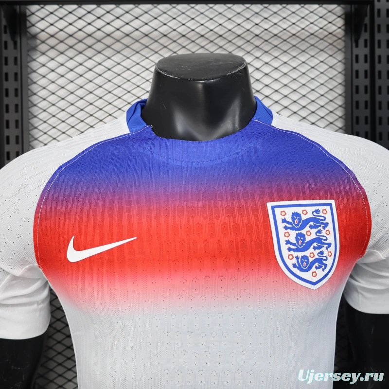 25/26 Player Version England Home Jersey