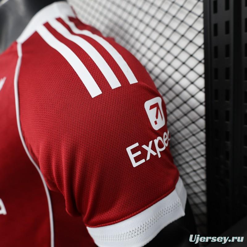 Player Version 25/26 Liverpool Home Jersey