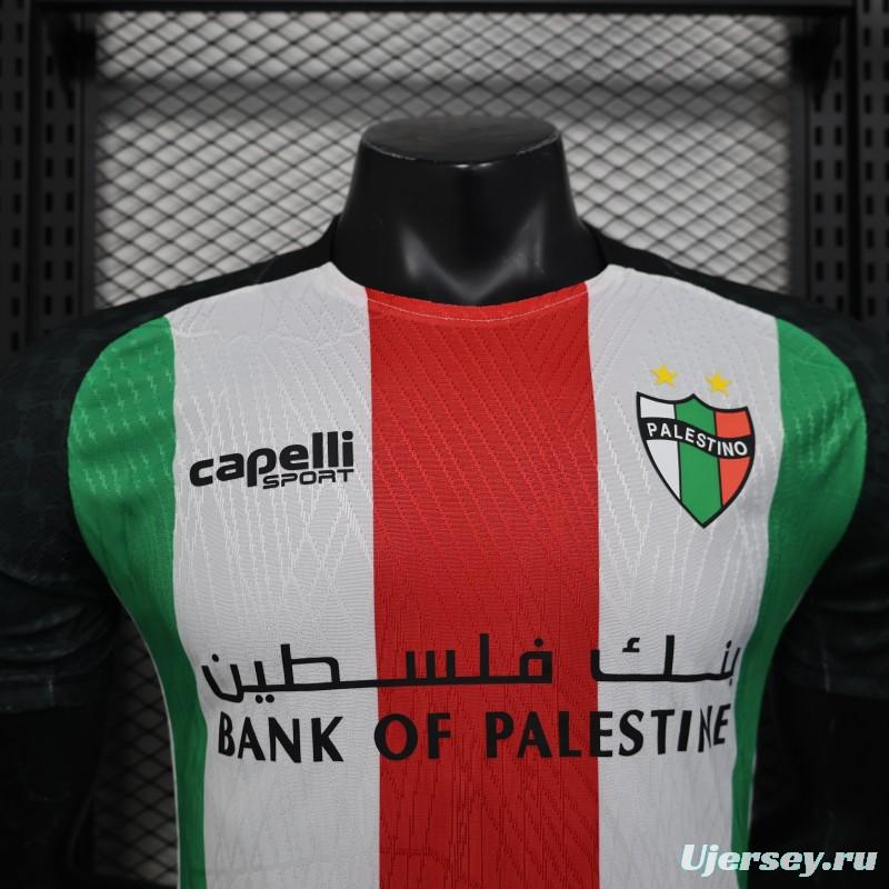 Player Version 25/26 CD Palestino Home Jersey
