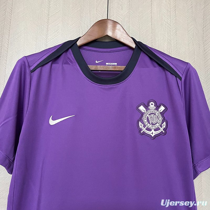 25/26 Corinthians Training Jersey Purple Jersey S-XXXXL