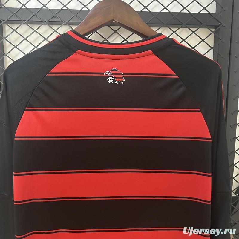 25/26 Long Sleeve Flamengo Home Jersey