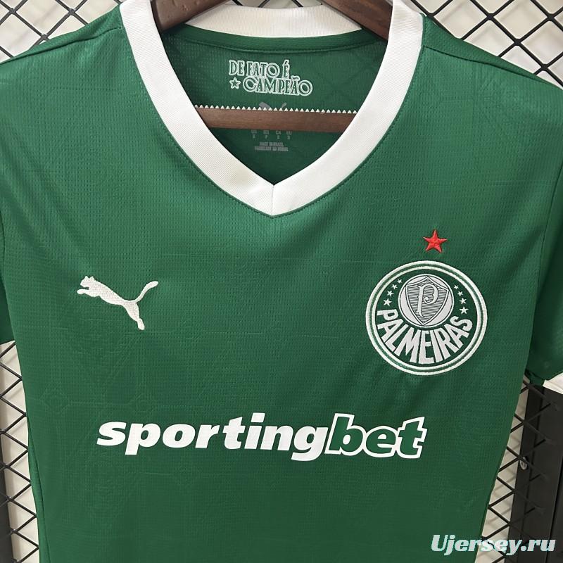 25/26 Women Palmeiras Home Jersey