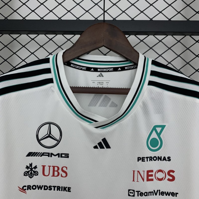 2025 F1 Formula AMG White T-Shirt