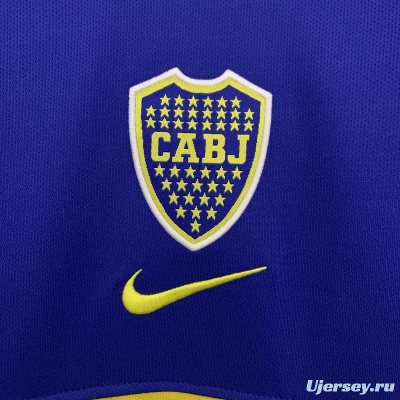 02/03 Retro Boca Juniors Home Jersey