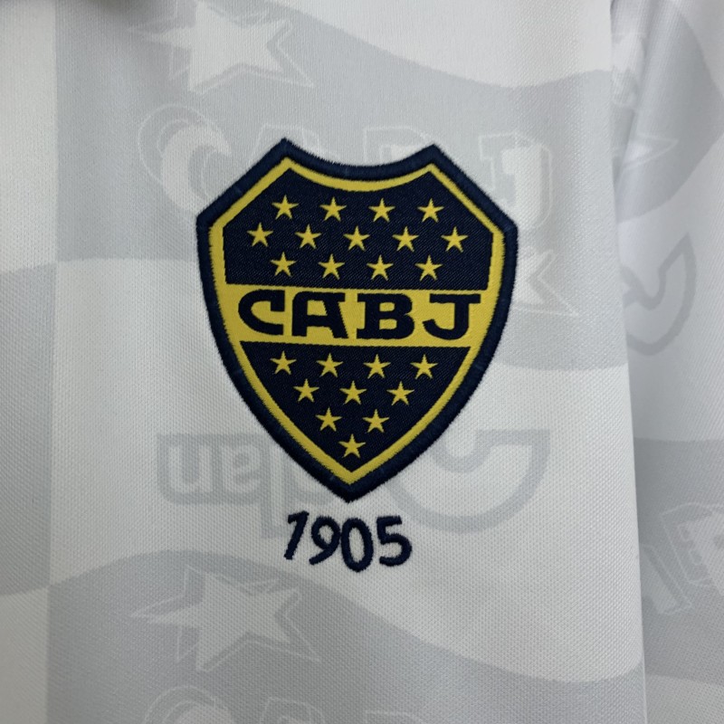 95/96 Retro Boca Juniors Away Jersey