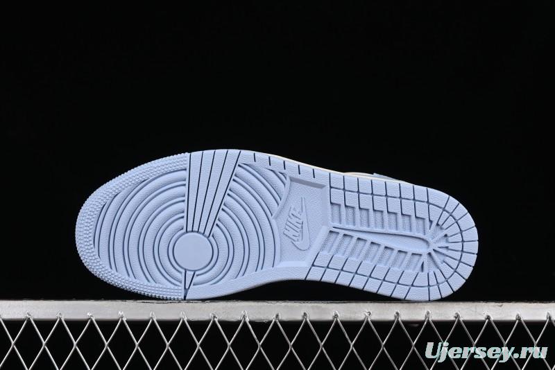 Nike Travis Scott x Fragment Design x Air Jordan 1 Low OG SP AJ1 Retro Sneakers - BB6588-101