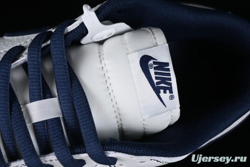 Nike Supreme x SB Dunk Low Collaboration - Navy Blue Anniversary High-End Custom Low-Top Casual Skate Shoes - DY1503-005