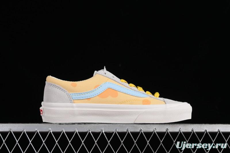Vans Style 36 Low-Top Casual Sneakers in Cheese & Sea Salt Colorway - VN0A3DZ3OXS
