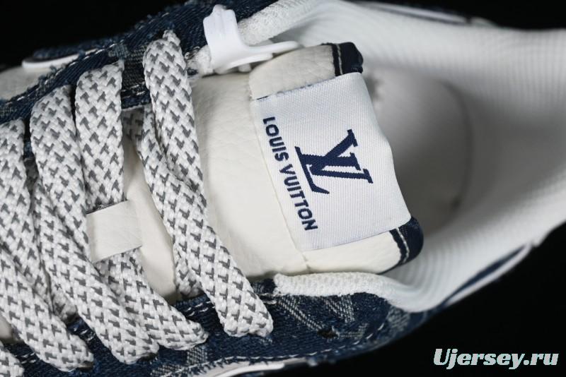 Nike Air Force 1 '07 Low LV Collaboration - Midnight Navy Low-Top Casual Sneakers - SJ2088-003