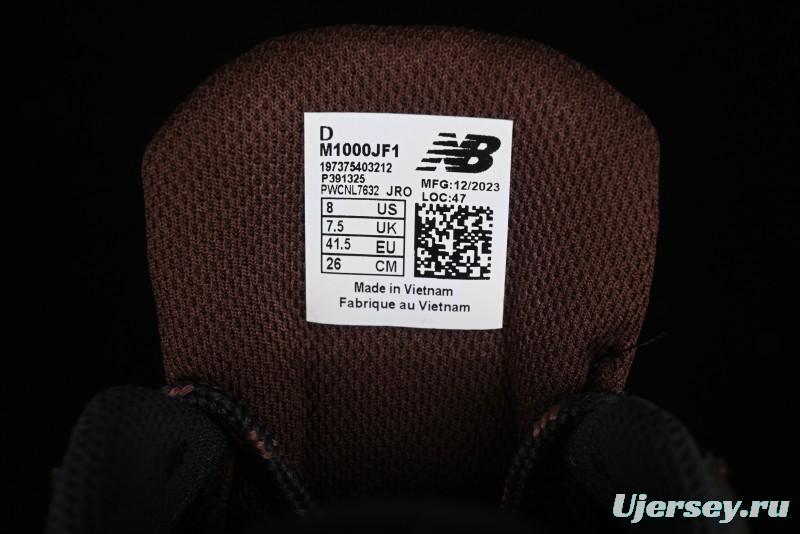 Joe Freshgoods x New Balance 1000 Series Retro Dad Style Low-Top Casual Running Shoes - M1000JF1