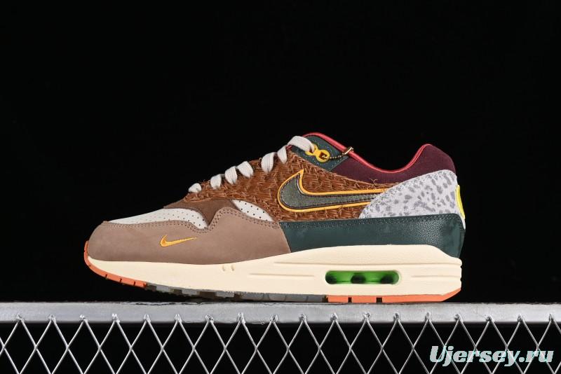 Nike Division Street x Air Max 1/87 Retro Casual Sneakers - HQ2639-100
