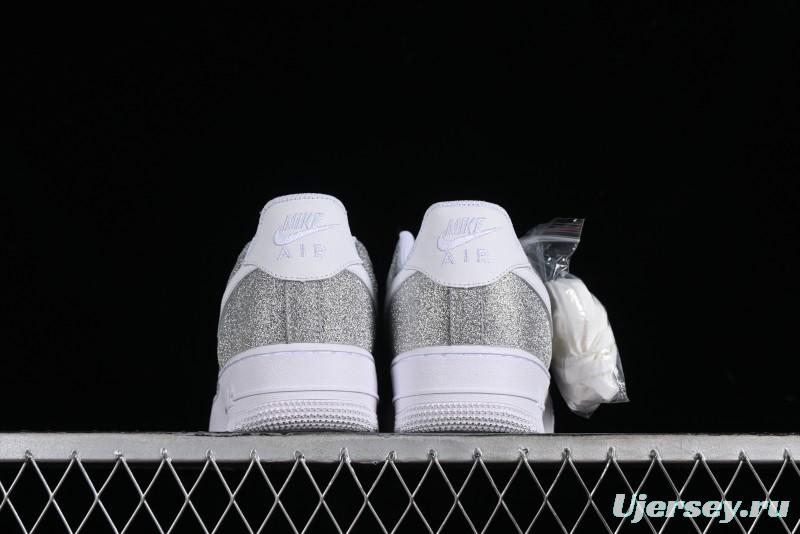 Nike Air Force 1 '07 Low White Starry Sneakers Casual Shoes - CW2288-015