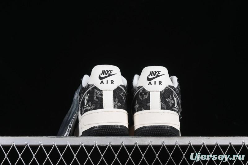 Nike Air Force 1 '07 Low LV Collaboration - Starry Night Black Low-Top Casual Sneakers - SJ2088-002