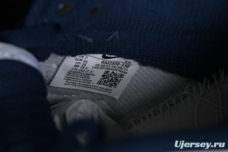 Nike Supreme x SB Dunk Low Collaboration Dark Blue Colorway Low-Top Casual Skate Shoes - RM2308-238