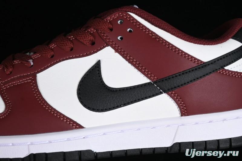 Nike Dunk Low SB Wine Red Black Low-Top Skateboarding Shoes - FJ4616-600