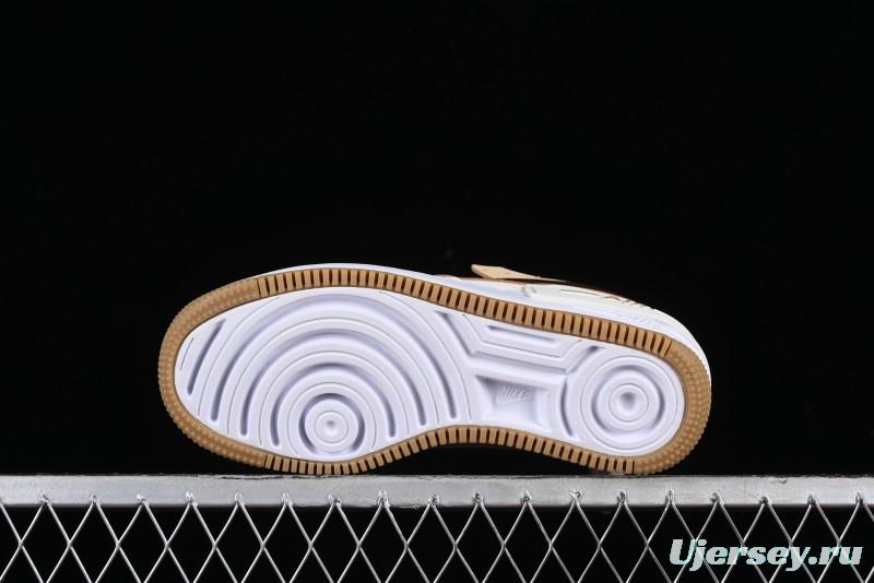 Nike Air Force 1 Shadow Low-Top Sneakers with Lightweight EVA Midsole and Anti-Slip RB Rubber Outsole - DZ1847-106