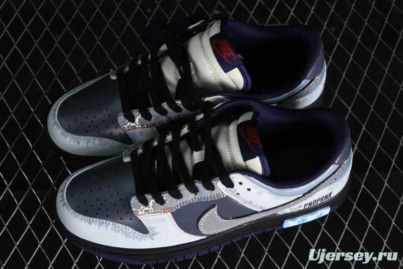 Nike Dunk Low Panda Prank Surf Fishing SB Strap Low-Top Casual Sneakers - FV8106-181