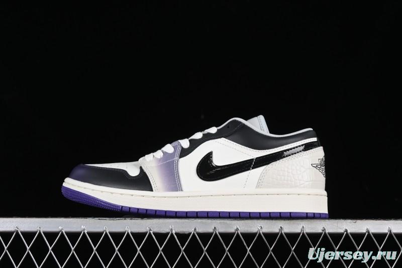 Nike Air Jordan 1 Low "Purple" Casual Sneakers - HF5759-101