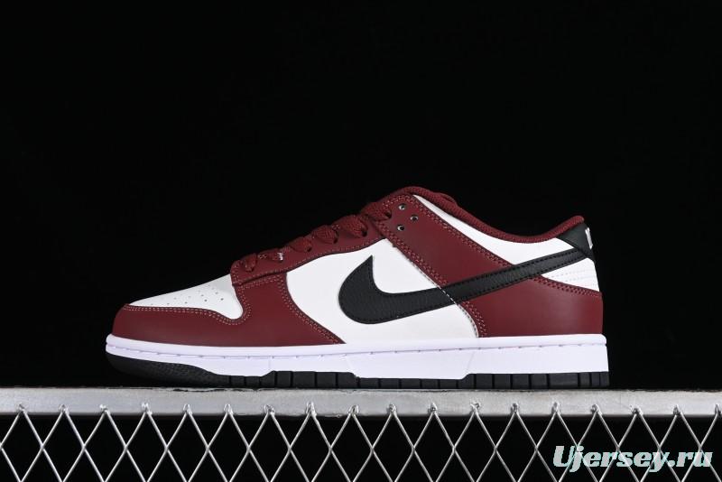 Nike Dunk Low SB Wine Red Black Low-Top Skateboarding Shoes - FJ4616-600