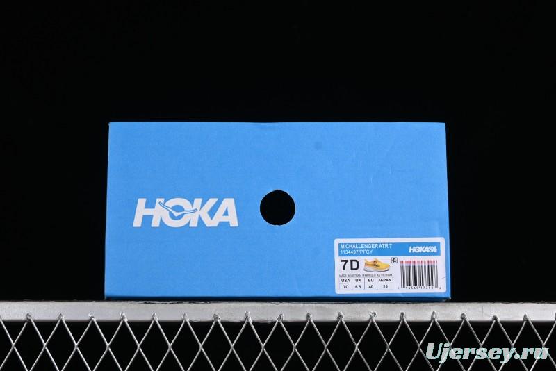 Hoka One One Challenger ATR 7 Low Trail Running Shoes with Enhanced Cushioning and Breathable Mesh - 1134497 PFGY