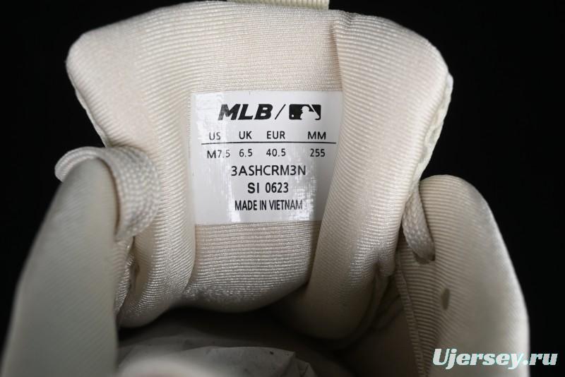 New York Yankees MLB Chunky Runner Denim Monogram Lightweight Casual Sneakers - 3ASHCRM3N43BRS