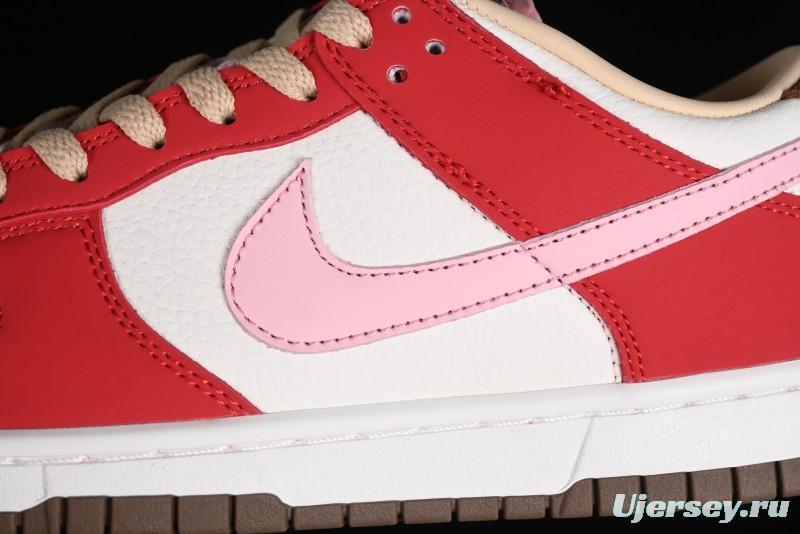 Nike Dunk Low SB Bacon Color Casual Skate Shoes - FB7910-600