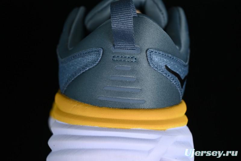 HOKA ONE ONE Bondi 8 Performance Cushion Running Shoes with Enhanced Support - 1123202 GBMS