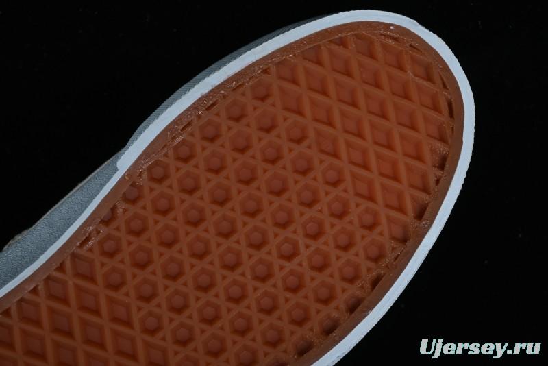 Vans Authentic White Blue Canvas Skate Shoes - VN0009PVEAK