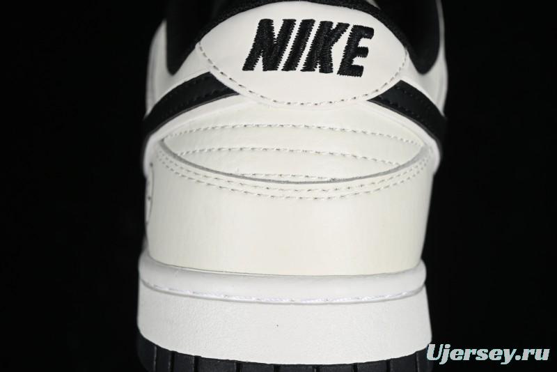 Nike SB Dunk Low Lightning Collaboration Off-White Black Starry Sky Anniversary High-End Custom Low-Top Casual Skate Shoes - XD1688-015