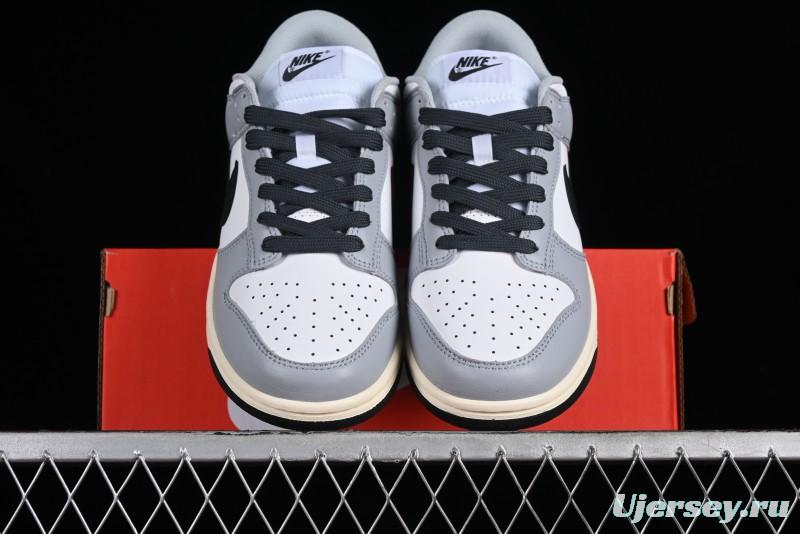 Nike Dunk Low SB Light Smoke Grey White Grey Casual Skate Shoes - DD1503-117