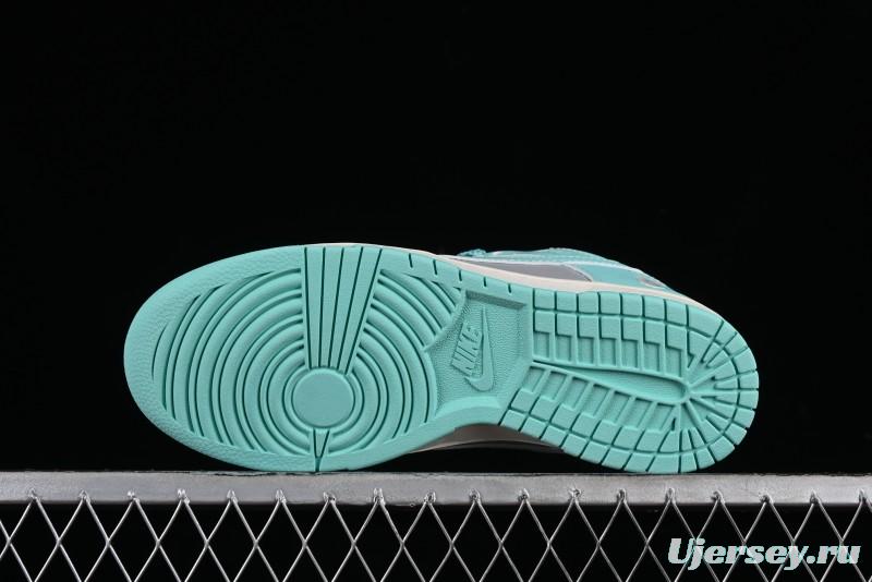 Nike SB Dunk Low BAPE Collaboration - Beige Grey Indigo Anniversary Custom Low-Top Casual Skate Shoes - BB8969-003