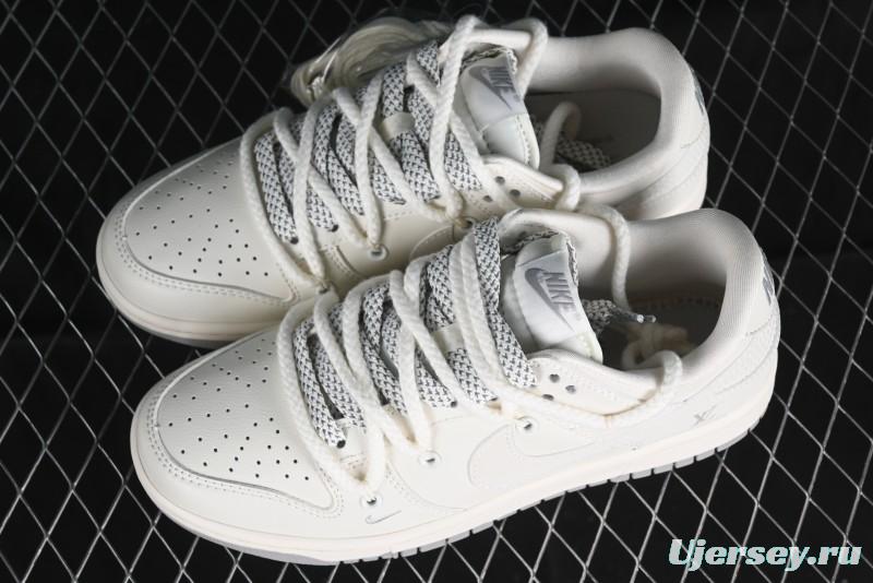 Nike SB Dunk Low LV Collaboration Anniversary Edition Custom Low-Top Casual Sneakers - XX2025-332