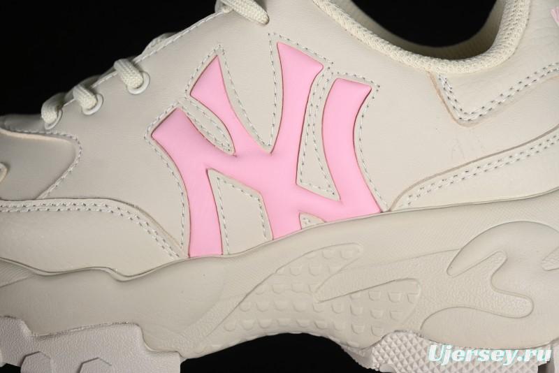 New York Yankees MLB Bigball Chunky Window Thick Sole Casual Sneakers - 3ASHBCW3N50IVS