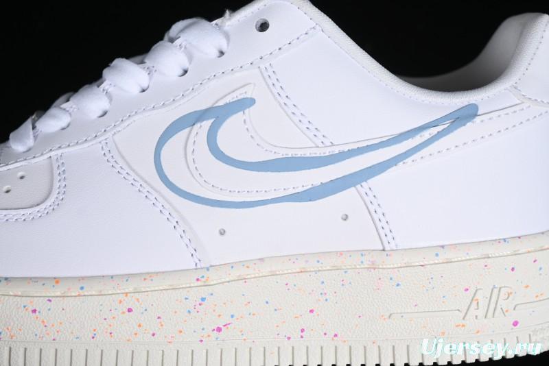 Nike Air Force 1 '07 Low Casual Sneakers with Full-Length Air Cushion - HF5721-111