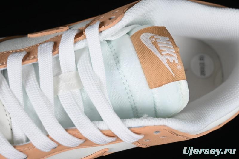 Nike Dunk Low "Harvest Moon" SB Skateboarding Shoes in Beige Orange - DD1503-114