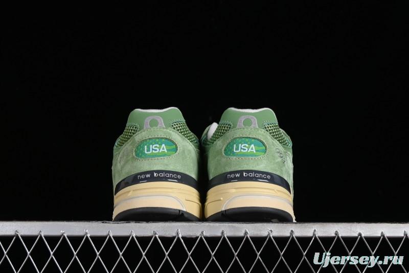 New Balance Made In USA M993 Series Classic Retro Running Shoes - U993GW