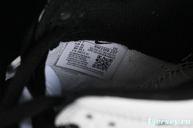 Nike Supreme x SB Dunk Low Casual Skate Shoes in Black and Beige - RM2308-237