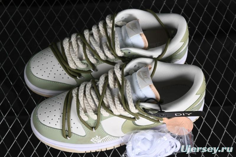 Nike Dunk Low FZBB Chinese Tea Gift Box Palace Longjing Tea SB Lace-Up Low-Top Casual Sneakers - DV0831-003