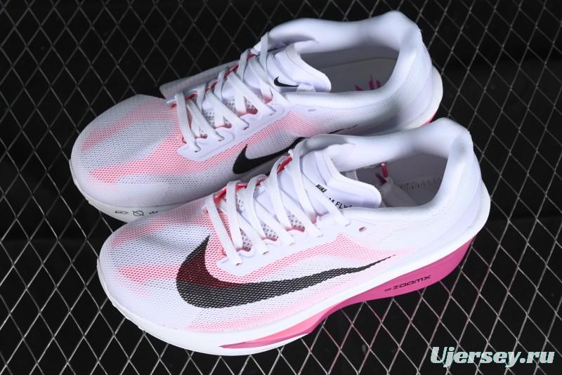 Nike Zoom Fly 6 Lightweight Responsive Running Shoes with Flyknit and React Technology - FN8454-100